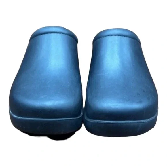 Klogs Womens Mules Shoes Black Slip On Flat Heel Work Comfort 8 - Picture 3 of 9